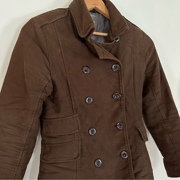 Spiewak Women’s Double Breasted Cotton Military Style Cold Weather Peacoat Sz S - Picture 4 of 15